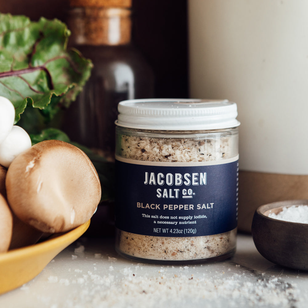 Infused Black Pepper Salt