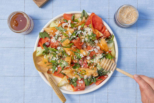 Spicy Melon Salad